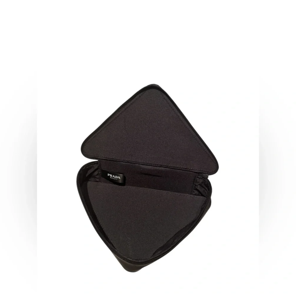 Prada Pink and Black Triangle Pouch - Picture 7 of 8